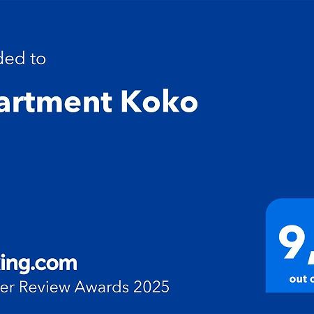 Apartment Koko 罗戈兹尼察 外观 照片